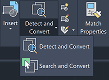 AutoCAD 2026 - Search and Convert