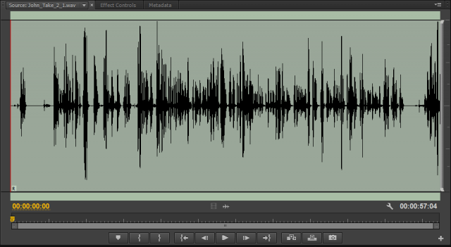 Premiere Pro - altering audio channels - mono source monitor