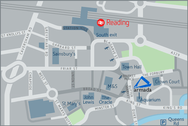 Directions to Reading Aquarium training centre